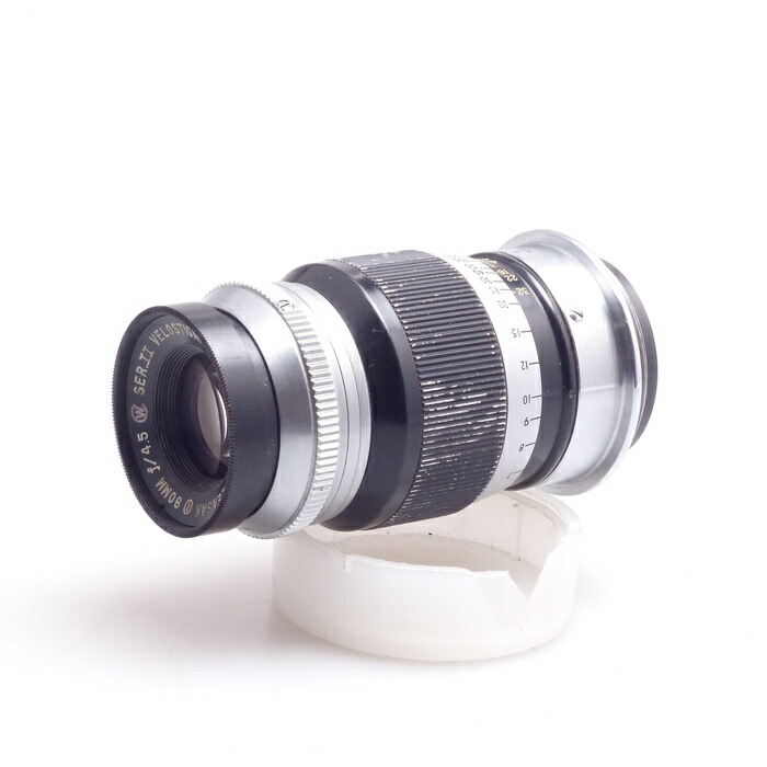 【中古】 (ウォーレンサック) WOLLENSAK 90/F4.5 E.LEIZ NEWYORK【中古水晶体 範囲ファインダ用水晶体】 序列付ける：B+