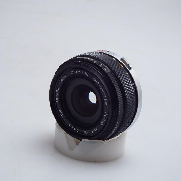 【中古】 (オリンパス) OLYMPUS ZUIKO AUTO-W 24/2.8【中古水晶体 ＭＦ水晶体】 位置づける：B