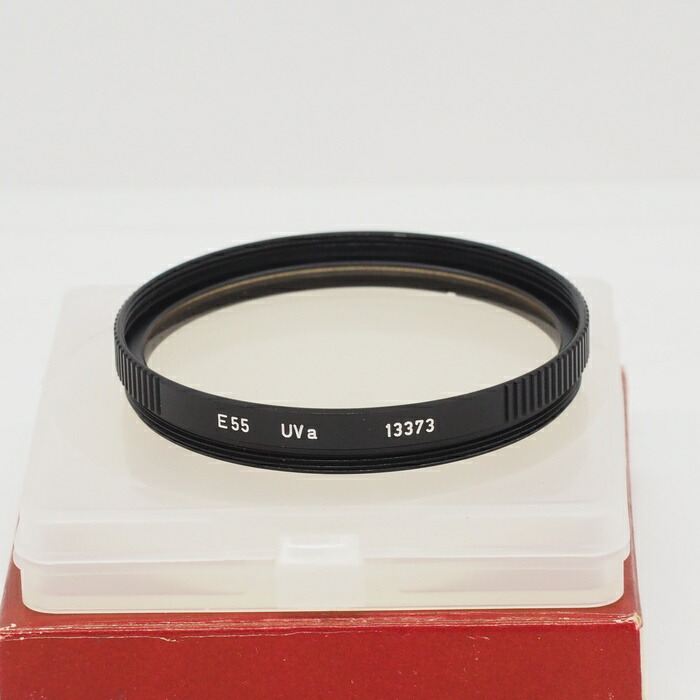 【中古】 (ライカ) Leica 13373 E55 UVa ﾌﾞﾗｯｸ【中古佩び物 中古佩び物】 価値づける：B