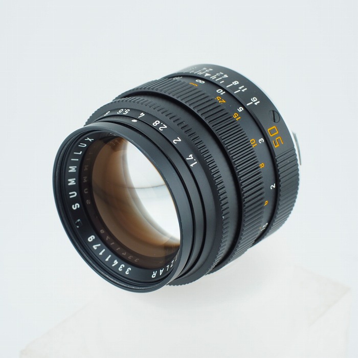 【中古】 (ライカ) Leica ズミルックスM50/1.4+12586フード【中古レンズ レンジファインダー用レンズ】 ランク:B|カメラのナニワ