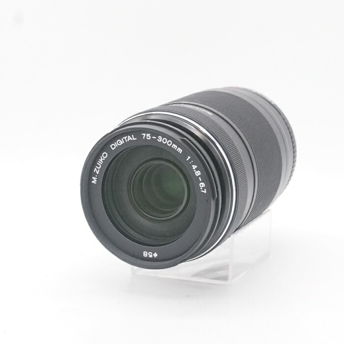 【中古】   OM SYSTEM M.ZUIKO DIGITAL ED75-300/F4.8-6.7II【中古水晶体 ＡＦ水晶体】 価値づける：AB