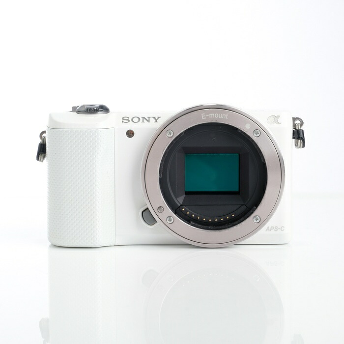 【中古】 (ソニー) SONY α5000 ﾎﾞﾃﾞｨ ﾎﾜｲﾄ【中古カメラ デジタル一眼】 ランク：B｜カメラのナニワ