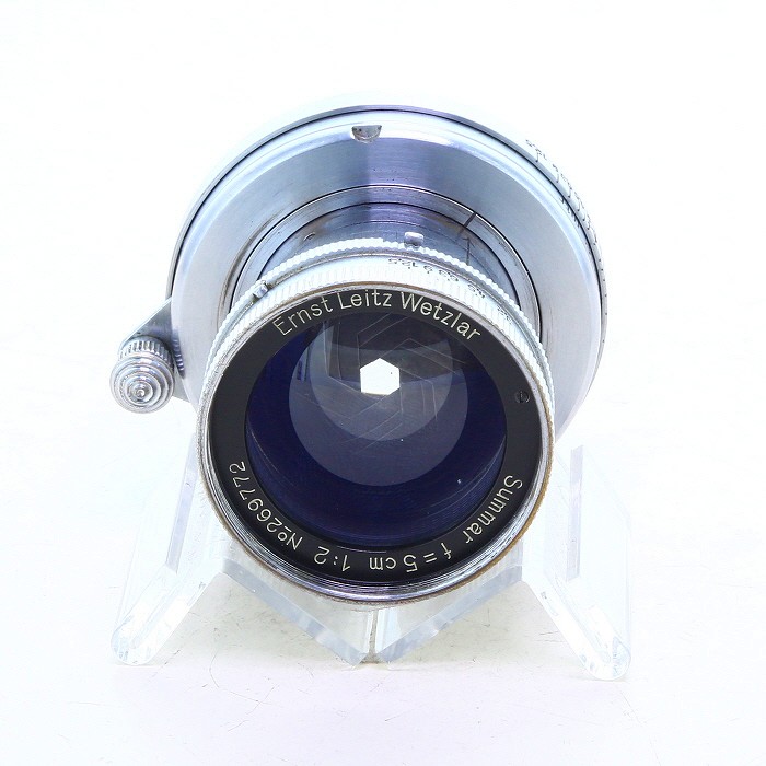 【中古】 (ライカ) Leica ｽﾞﾏｰﾙ L50/2 ｸﾛｰﾑ【中古レンズ レンジファインダー用レンズ】 ランク：B