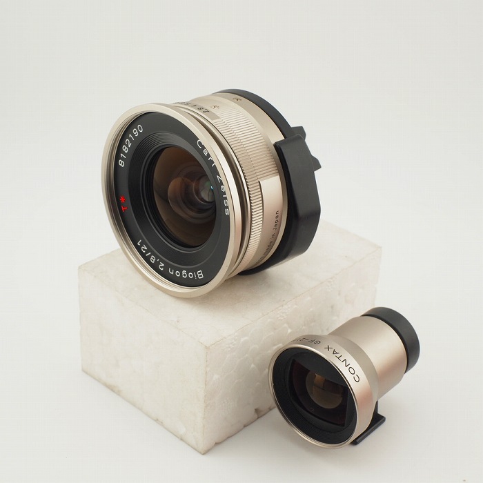 【中古】 (コンタックス) CONTAX Gﾋﾞｵｺﾞﾝ21/2.8【中古水晶体 範囲ファインダ用水晶体】 序列付ける：B