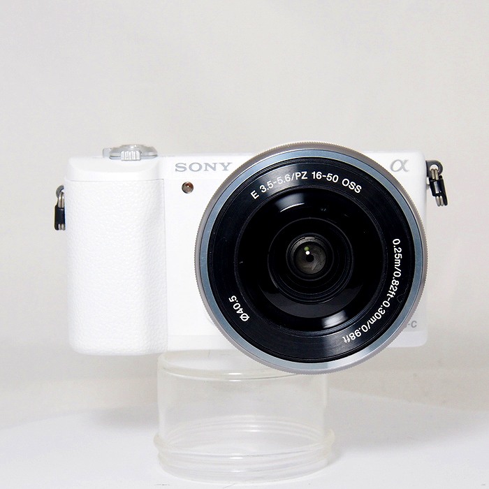 【中古】 (ソニー) SONY ILCE-5100L W ﾊﾟﾜｰｽﾞｰﾑﾚﾝｽﾞｷﾂﾄ【中古カメラ デジタル一眼】 ランク：AB｜カメラのナニワ