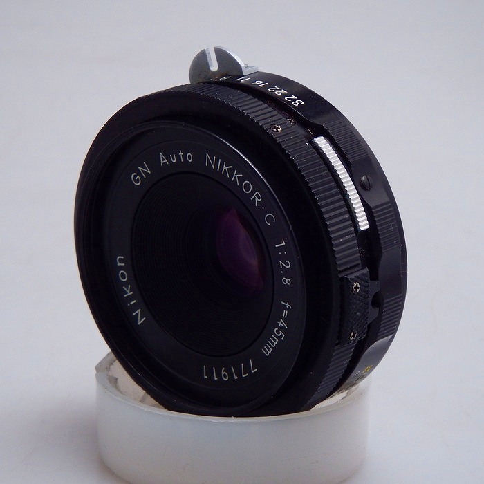 【中古】 (ニコン) Nikon GN Auto Nikkor-C 45/F2.8【中古水晶体 ＭＦ水晶体】 価値づける：B