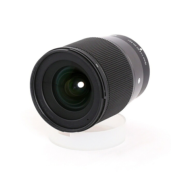 【中古】 (シグマ) SIGMA 16/1.4 DC DN (C) ﾌｼﾞ用【中古水晶体 ＡＦ水晶体】 位置づける：B