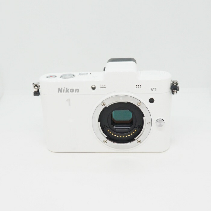 【中古】 (ニコン) Nikon ニコン1 V1白いこと【中古写真機 デジタル一眼】 序列付ける：C