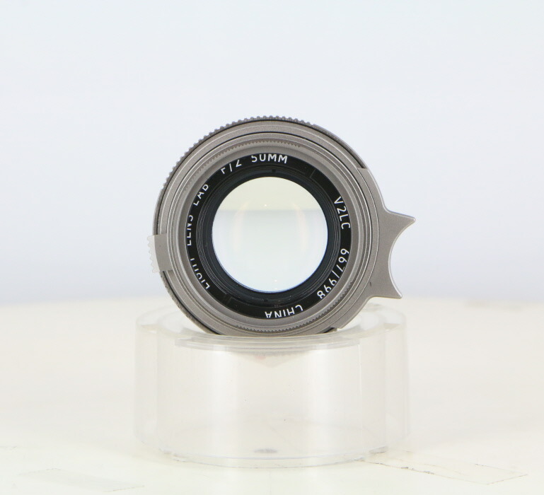 【中古】 (余分の物) 余分の物 Light lens lab M 50/2 周ｴﾙｶﾝ M +UVﾌｨﾙﾀｰ+ﾌｰﾄﾞ【中古水晶体 ＭＦ水晶体】 位置づける：B