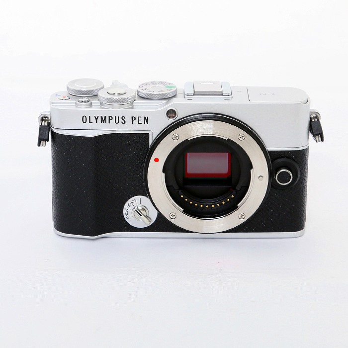 【中古】 (オリンパス) OLYMPUS E-P7 ﾎﾞﾃﾞｲ ｼﾙﾊﾞｰ【中古写真機 デジタル一眼】 価値づける：B+
