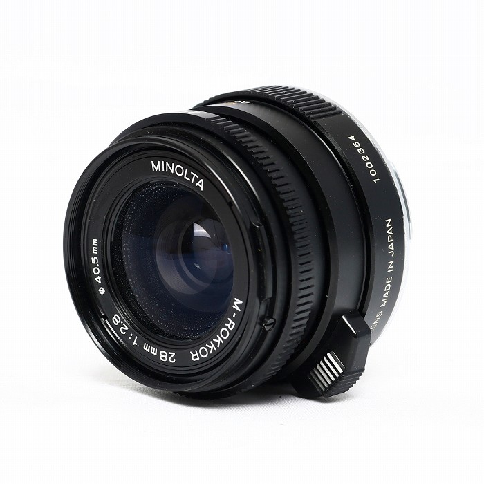 【中古】 (ミノルタ) MINOLTA M-ROKKOR 28/2.8【中古レンズ ＭＦレンズ】 ランク：B-｜カメラのナニワ 26,520円