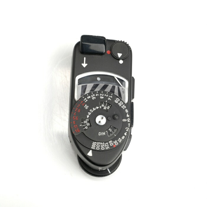 【中古】 (ライカ) Leica MRﾒｰﾀｰ ﾌﾞﾗｯｸ【中古付属品 見せびらかす計】 序列付ける：B