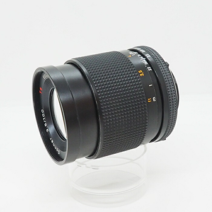 【中古】 (コンタックス) CONTAX Sonnar T* 100/3.5 MMJ【中古レンズ ＭＦレンズ】 ランク：B｜カメラのナニワ