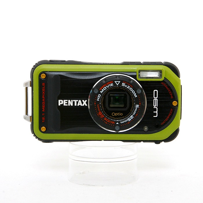 【中古】 (ペンタックス) PENTAX ペンタツクス OPTIO W90 グリーン【中古カメラ コンパクトデジカメ】 ランク:B|カメラのナニワ