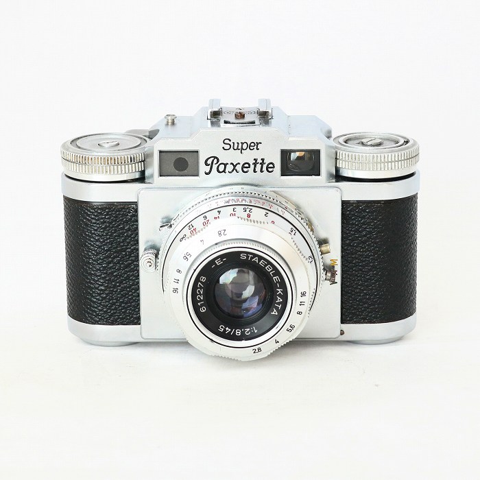 【中古】 (余分の物) 余分の物 BRAUN Super Paxette 45/2.8【中古写真機 写真フィルム写真機】 序列付ける：B