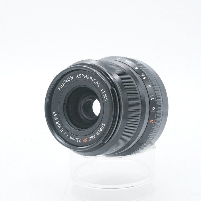 【中古】 (フジフイルム) FUJIFILM XF23/F2 R WR ﾌﾞﾗﾂｸ【中古レンズ ＡＦレンズ】 ランク：B｜カメラのナニワ