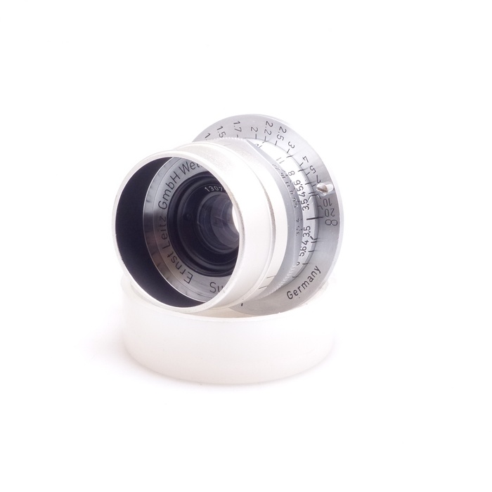 【中古】 (ライカ) Leica Summaron 3.5珊/3.5 L39 前期【中古水晶体 領域ファインダ用水晶体】 序列付ける：B カメラ用交換レンズ-TV・オーディオ・カメラ