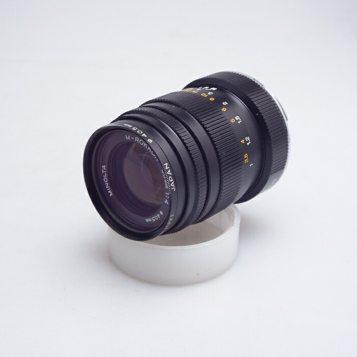 【中古】 (ミノルタ) MINOLTA M-ROKKOR 90/F4 平行ｶﾑ【中古水晶体 範囲ファインダ用水晶体】 序列付ける：B