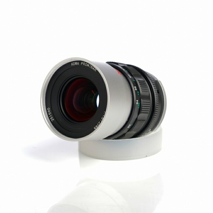 【中古】 (コーワ) KOWA PROMINAR 25/F1.8 ｼﾙﾊﾞｰ ﾏｲｸﾛﾌｫｰｻｰｽﾞ【中古レンズ ＭＦレンズ】 ランク：AB+