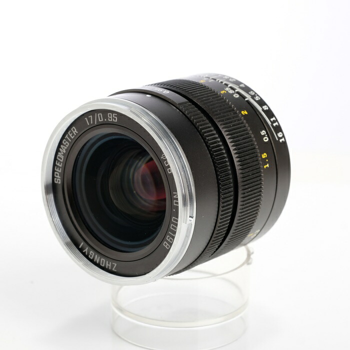 【中古】 SPEEDMASTER 17/0.95 ﾏｲｸﾛﾌｫｰｻｰｽﾞ用【中古レンズ ＭＦレンズ】 ランク：B｜カメラのナニワ