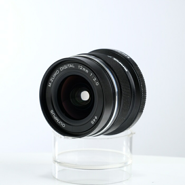 【中古】 (オリンパス) OLYMPUS M.ZUIKO DIGITAL ED12/2【中古レンズ ＡＦレンズ】 ランク：AB｜カメラのナニワ