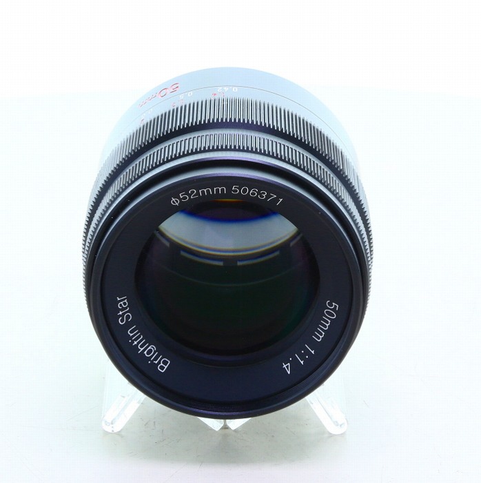 【中古】 (ケンコー) Kenko BRIGHTIN STAR 50/1.4 ﾌｼﾞXﾏｳﾝﾄ用【中古レンズ ＭＦレンズ】 ランク：B