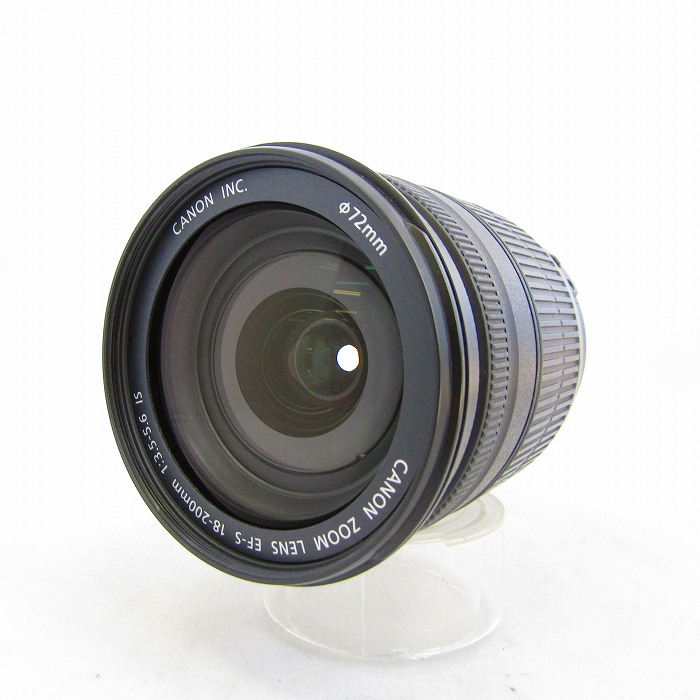 【中古】 (キヤノン) Canon EF-S18-200/3.5-5.6 IS【中古水晶体 ＡＦ水晶体】 序列付ける：B