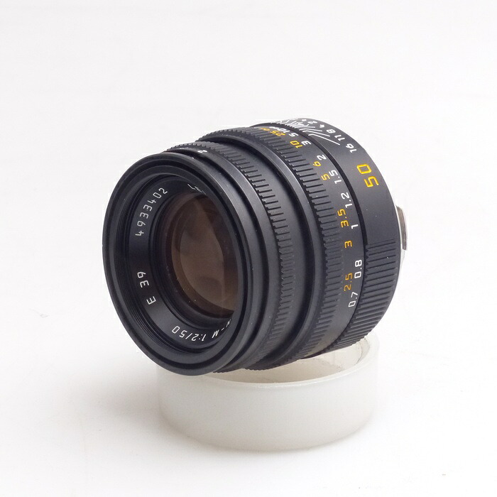 【中古】 (ライカ) Leica 11826C Summicron-M 50/2 (6BIT)【中古レンズ ＭＦレンズ】 ランク：A｜カメラのナニワ