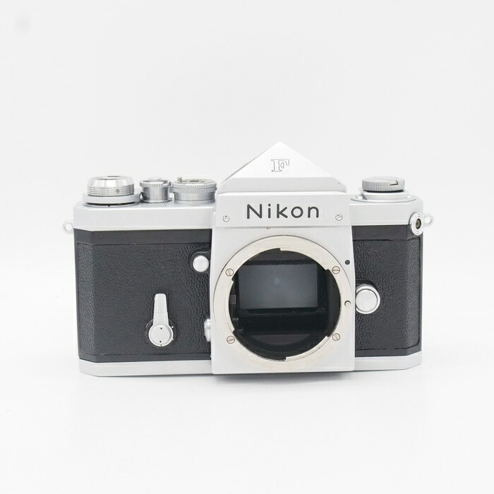 【中古】 (ニコン) Nikon Fｱｲﾚﾍﾞﾙ ｼﾙﾊﾞｰ（赤点）【中古カメラ フィルム一眼】 ランク：B