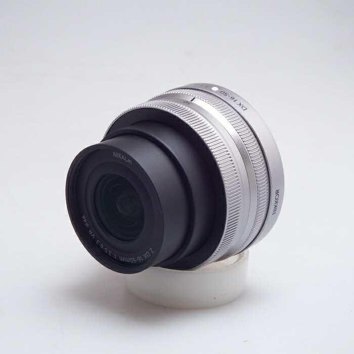 【中古】 (ニコン) Nikon Z DX 16-50/3.5-6.3 VR ｼﾙﾊﾞｰ【中古水晶体 ＡＦ水晶体】 位置づける：B