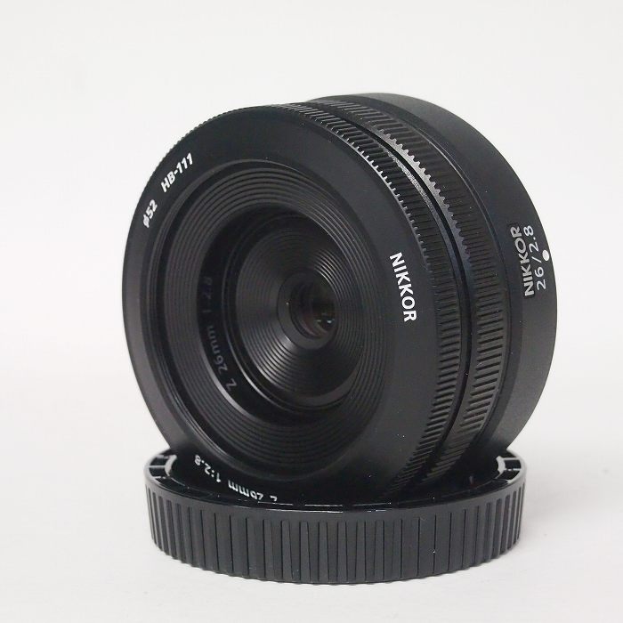 【中古】 (ニコン) Nikon Z 26/2.8【中古水晶体 ＡＦ水晶体】 序列付ける：B