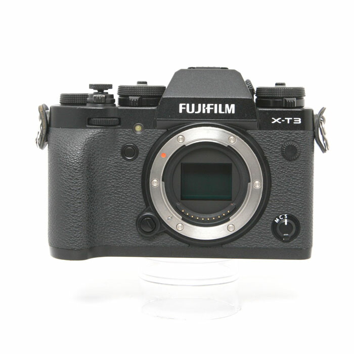 【中古】 (フジフイルム) FUJIFILM X-T3 上半身 黒いこと【中古写真機 デジタル一眼】 序列付ける：AB-