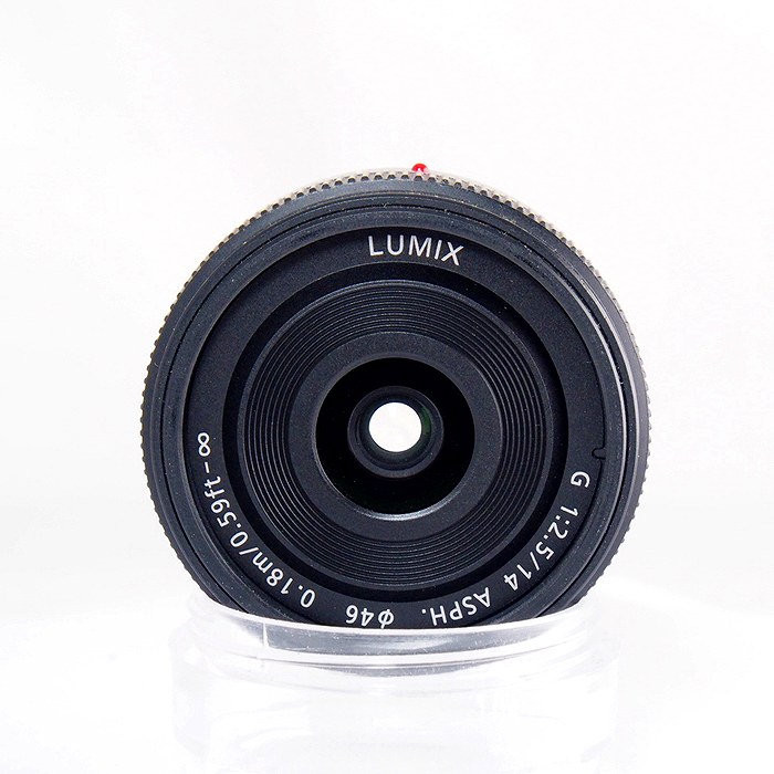 【中古】 (パナソニック) Panasonic 14/2.5　H-H014 ﾚﾝｽﾞ【中古レンズ ＡＦレンズ】 ランク：B｜カメラのナニワ