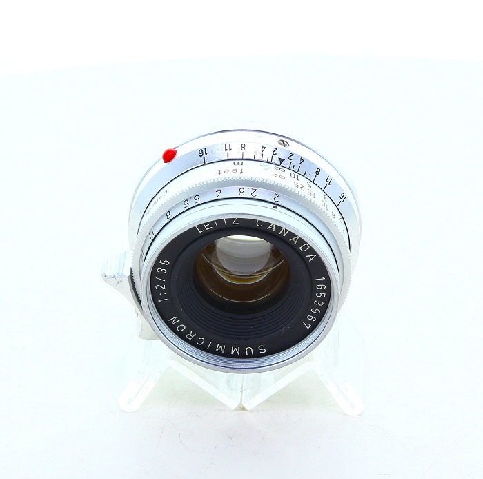 【中古】 (ライカ) Leica ｽﾞﾐｸﾛﾝ M 35/2 (8枚玉) ｶﾅﾀﾞ ML兼用【中古水晶体 領域ファインダ用水晶体】 位置づける：B