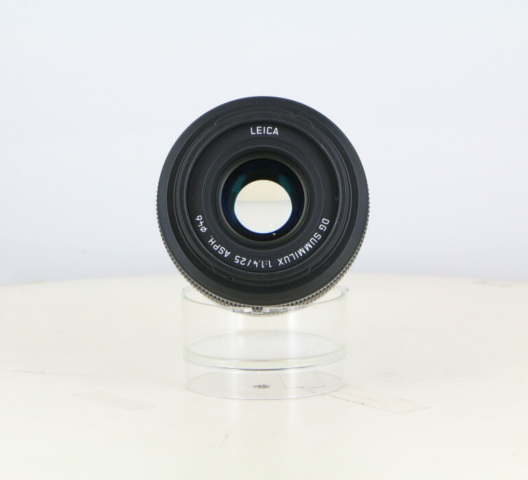 【中古】 (パナソニック) Panasonic LEICA DG SUMMILUX 25/1.4 ASPH.[H-X025]【中古水晶体 ＡＦ水晶体】 位置づける：B