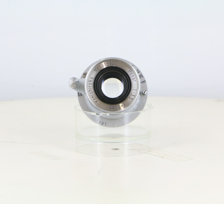 【中古】 (コニカ) KONICA 小西六 Hexar L 50/3.5 沈胴【中古水晶体 領域ファインダ用水晶体】 位置づける：B