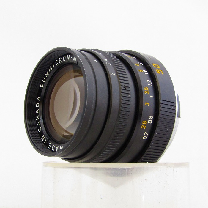 【中古】 (ライカ) Leica ズミクロン M50/2 3rd 黒いこと (カナダ)【中古水晶体 範囲ファインダ用水晶体】 序列付ける：AB