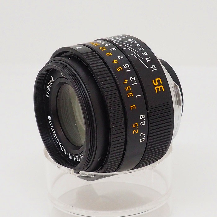 【中古】 (ライカ) Leica 11673 ｽﾞﾐｸﾛﾝ M F2/35 ASPH ﾌﾞﾗﾂｸ（6Bit)【中古レンズ レンジファインダー用レンズ】 ランク：AB