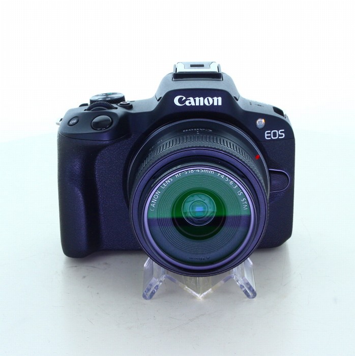 【中古】 (キヤノン) Canon EOS R50 RF18-45 IS STM ﾚﾝｽﾞｷﾂﾄ ﾌﾞﾗﾂｸ【中古写真機 デジタル一眼】 価値づける：B
