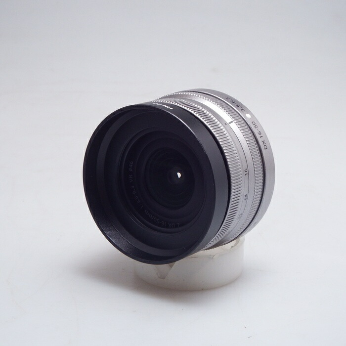 【中古】 (ニコン) Nikon Z DX 16-50/3.5-6.3 VR ｼﾙﾊﾞｰ【中古水晶体 ＡＦ水晶体】 位置づける：AB
