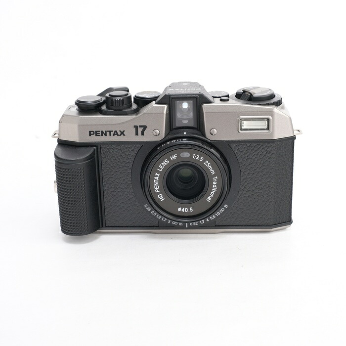 【中古】 (ペンタックス) PENTAX ペンタツクス 17 ダークシルバー【中古カメラ フィルムカメラ】 ランク:AB|カメラのナニワ