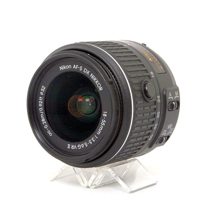 【中古】 (ニコン) Nikon AF-S DX 18-55/F3.5-5.6G VR(2)【中古水晶体 ＡＦ水晶体】 価値づける：B