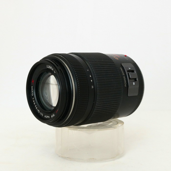 【中古】 (パナソニック) Panasonic G X VARIO 45-175/4.0-5.6 ASPH.[H-なおなお書き45175]【中古水晶体 ＡＦ水晶体】 価値づける：B