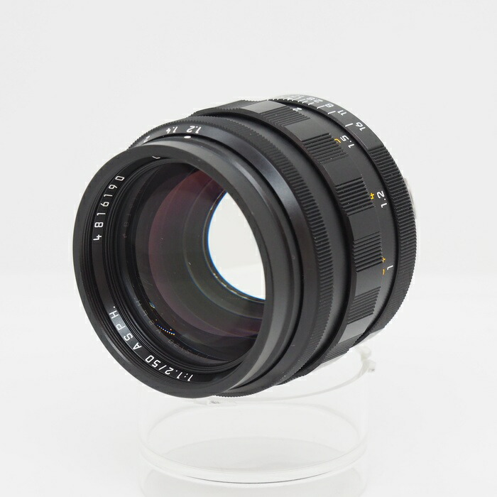【中古】 (ライカ) Leica 11686 ﾉｸﾃｨﾙｯｸｽ M 50/1.2 ASPH ﾌﾞﾗｯｸｱﾙﾏｲﾄ【中古レンズ レンジファインダー用レンズ】 ランク：AB