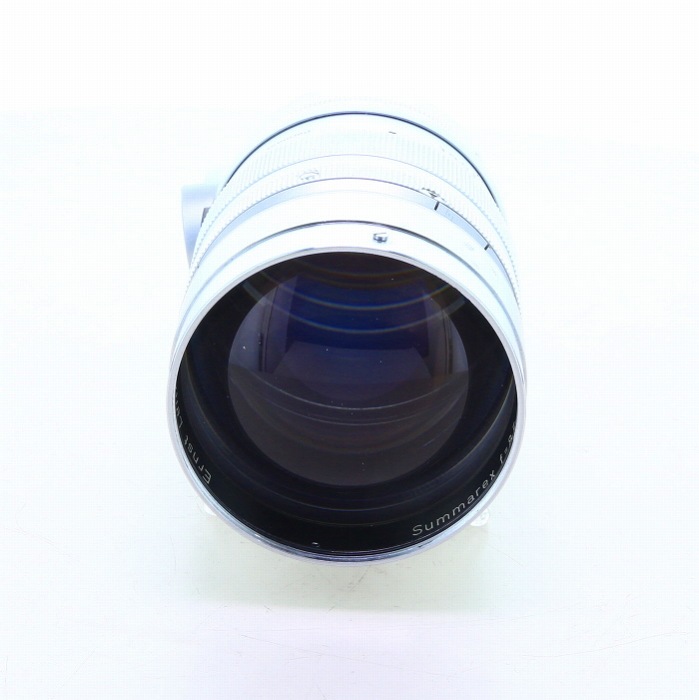 【中古】 (ライカ) Leica ｽﾞﾏﾚｯｸｽ L85/1.5 ｸﾛｰﾑ ﾌｰﾄﾞ付【中古レンズ レンジファインダー用レンズ】 ランク：B｜カメラのナニワ