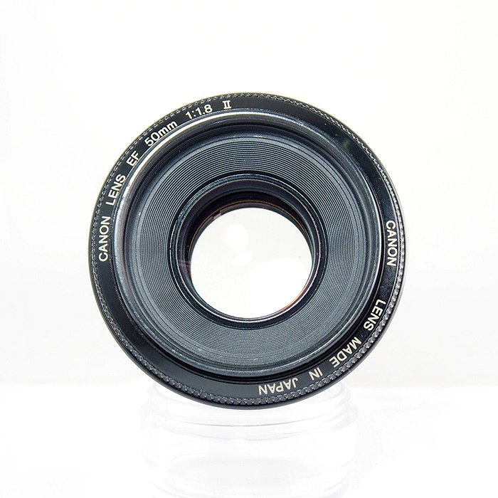 【中古】 (キヤノン) Canon EF50/F1.8(2)【中古水晶体 ＡＦ水晶体】 位置づける：B