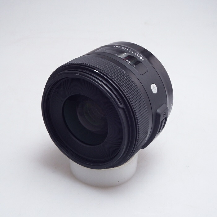 【中古】 (シグマ) SIGMA 30/F1.4 DC HSM ｷﾔﾉﾝEFﾏｳﾝﾄ【中古水晶体 ＡＦ水晶体】 位置づける：B+