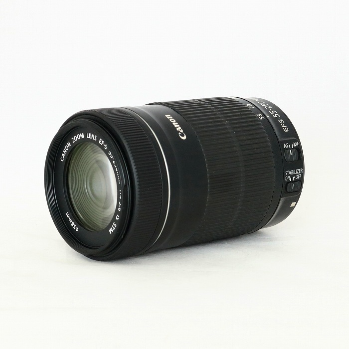 【中古】 (キヤノン) Canon EF-S 55-250/F4-5.6 IS STM【中古水晶体 ＡＦ水晶体】 価値づける：B