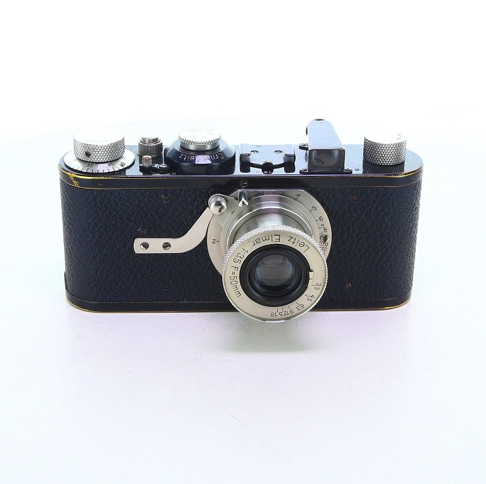 【中古】 (ライカ) Leica A型(新エルマー50/3.5)【中古カメラ レンジファインダー】 ランク:B