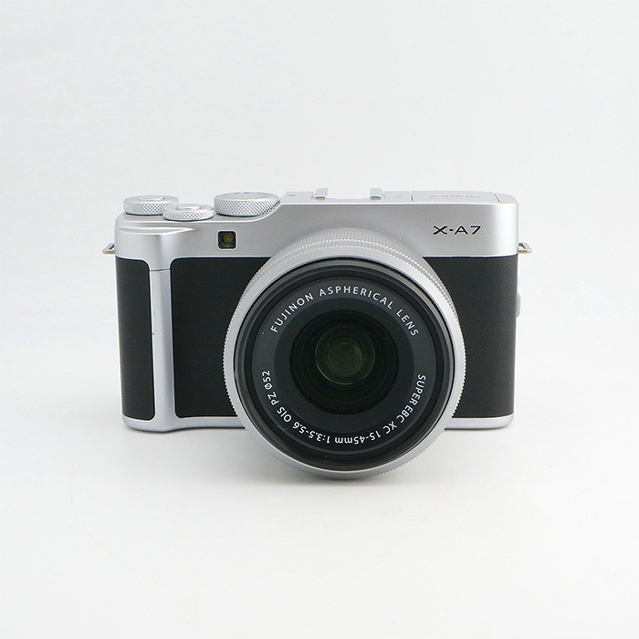 【中古】 (フジフイルム) FUJIFILM X-A7 ﾚﾝｽﾞｷﾂﾄ ｼﾙﾊﾞｰ【中古カメラ デジタル一眼】 ランク：B